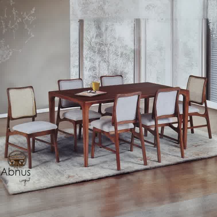 میز غذاخوری مدل آبنوس Abnus
